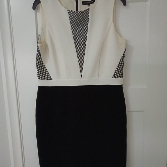 Dress By Jeañne Beker black and cream size 10 - Picture 1 of 7